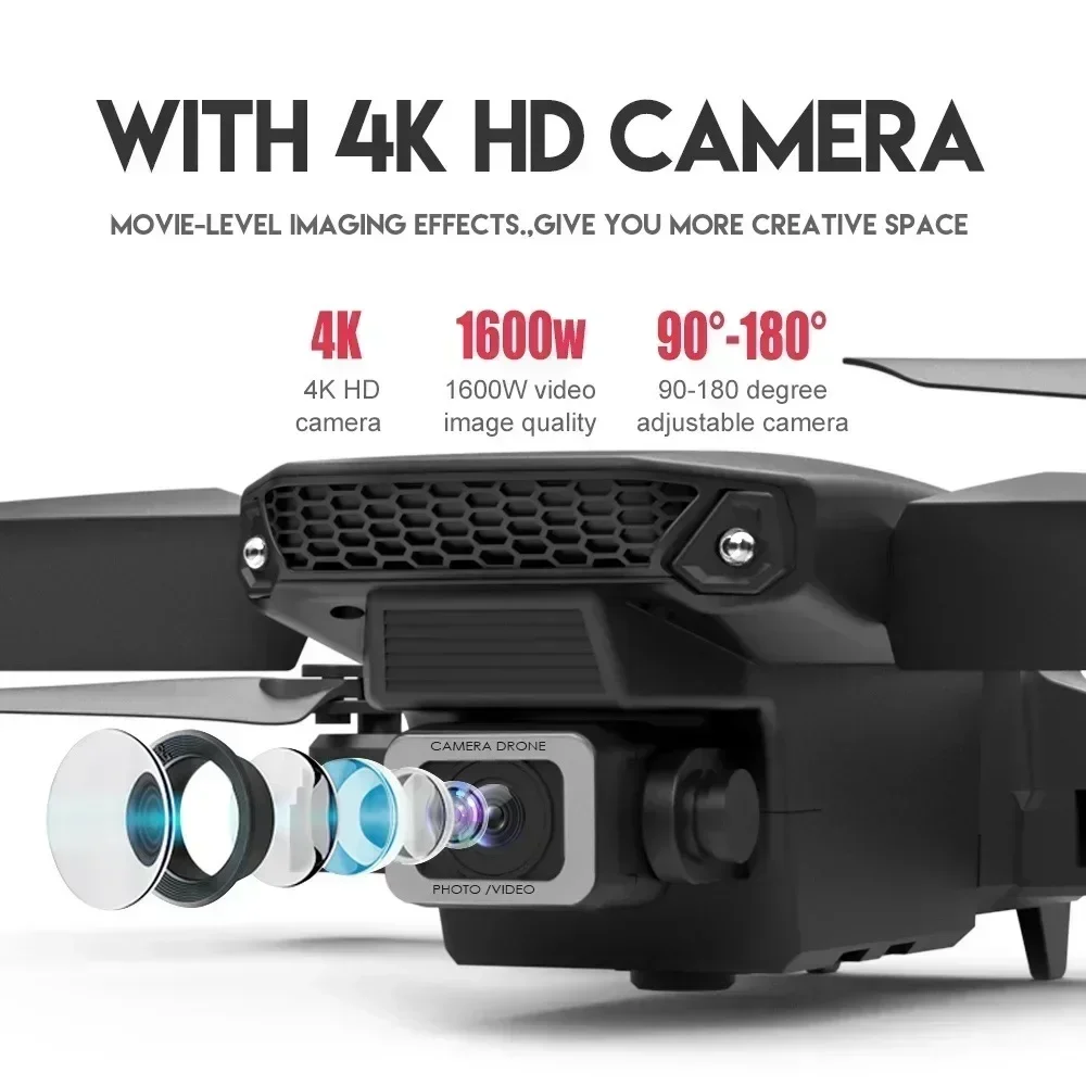 E88 Pro WIFI FPV Drone Wide An - огляд і ціна Drone Camera Mount