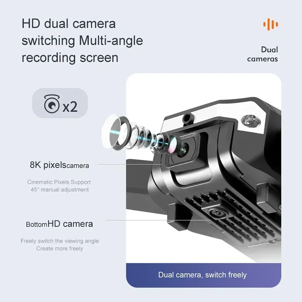 G6 Pro 8K Dual-Camera Drone, 5 - огляд і ціна Drone Camera Professional