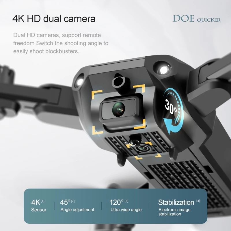 New 4DRC V23 Mini Drone 4K Pro - огляд і ціна Drone Camera Mount