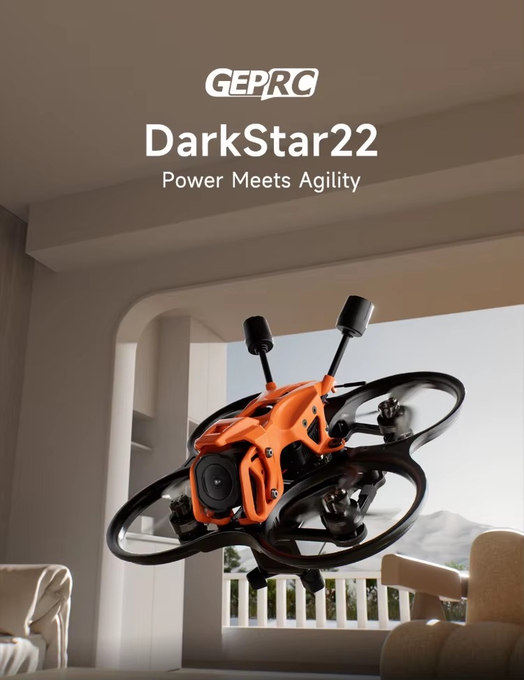 New GEPRC DarkStar22 O4 Pro HD - огляд і ціна Drone Camera Mount